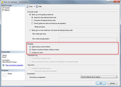 Display All Backups SQL Server に対する画像結果