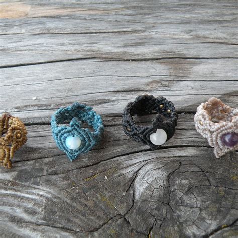 Image result for Macrame Ring