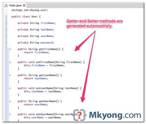 Image result for Getter and Setter Syntax in Java