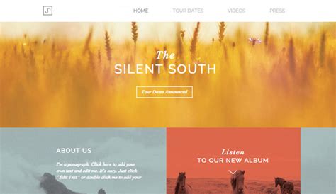 Image result for Free Band Website Templates