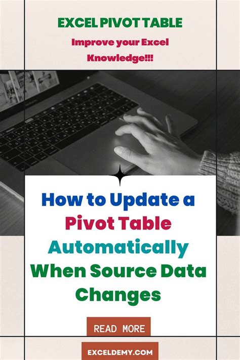 Toradh íomhá ar How to Update PivotTable Data