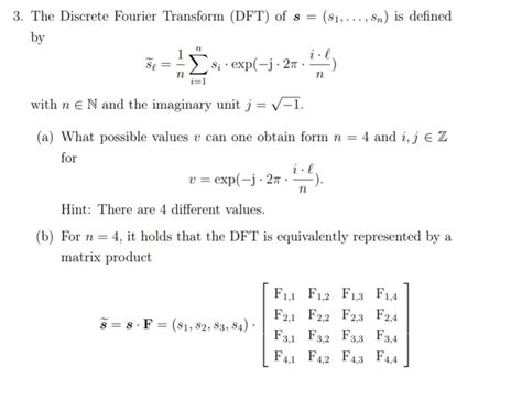 Image result for Discrete Fourier Transform DFT Matrix