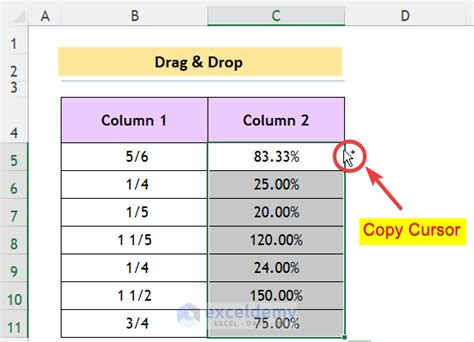 Image result for How to Drag a Formula Down in Excel