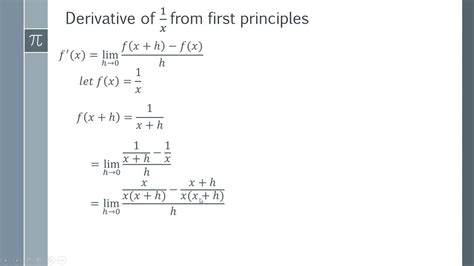 Afbeeldingsresultaten voor First Principles Differentiation Step by Step