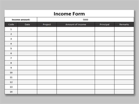Toradh íomhá ar Spreadsheet Form Template