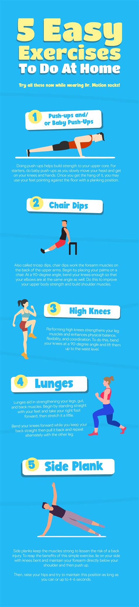 Image result for Easy Home Exercises