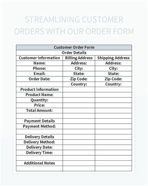 Image result for Make Order Form in Excel Sheet with Formula
