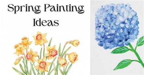 Spring Painting Ideas に対する画像結果