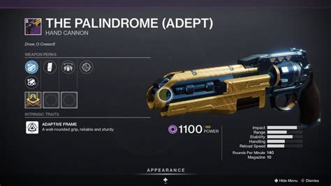 Image result for The Palindrome Destiny 2