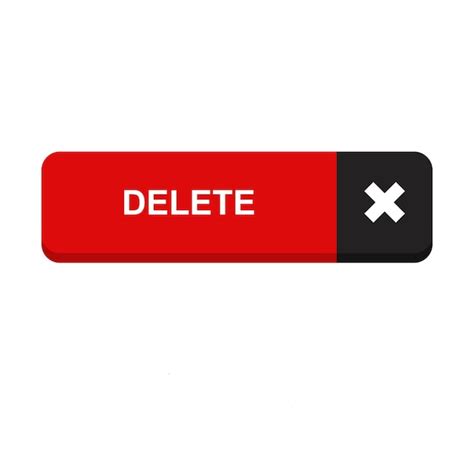 Image result for Worn Out Delete Button