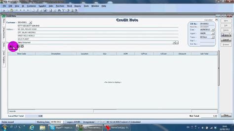 Image result for SQL Accounting Credit Note