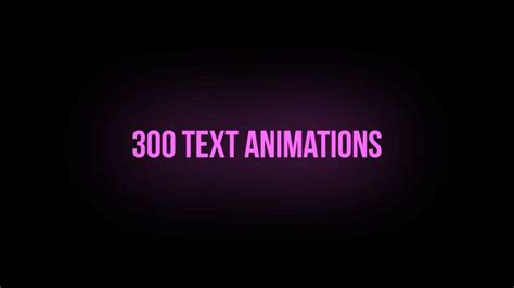 Text Animations Presets-এর ছবি ফলাফল