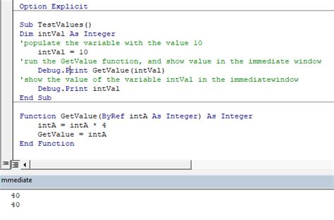 Toradh íomhá ar VB Function
