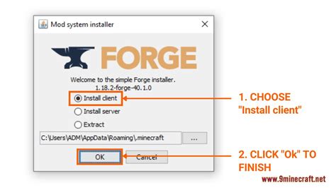 Image result for Forge Java Installieren