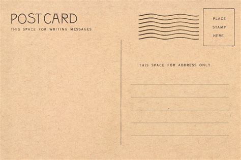 Image result for What Does a Post Card Look Like