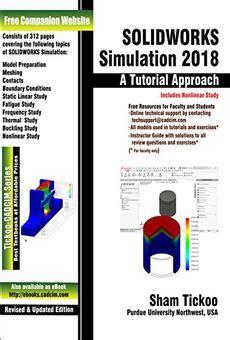 Image result for SolidWorks 2018 Simulation Tutorial
