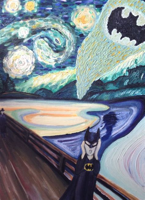 Image result for Batman Starry Night