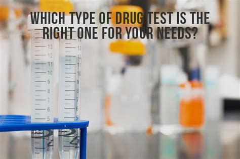 Image result for Drug Testing Types