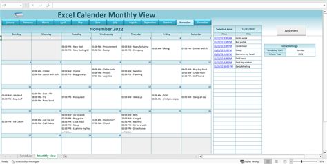Afbeeldingsresultaten voor How to Create a Sleek Calendar in Excel