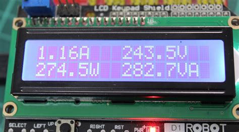 Toradh íomhá ar Power Monitor DS2438 Arduino