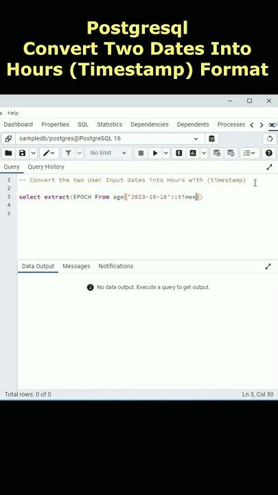 Image result for PostgreSQL Convert Timestamp to Date