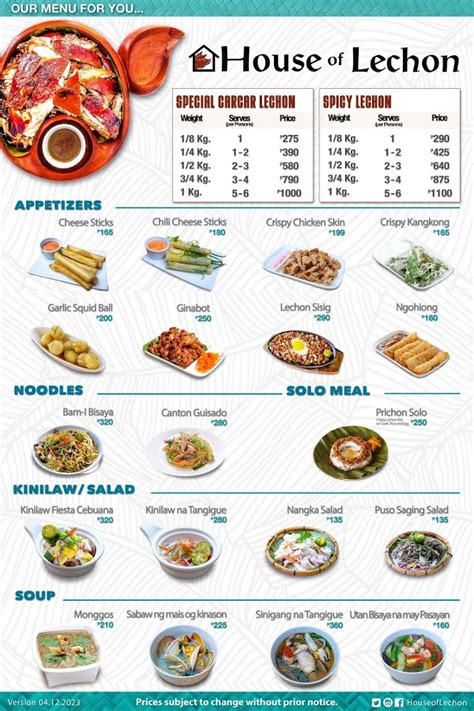 Image result for Doctor Lechon Menu