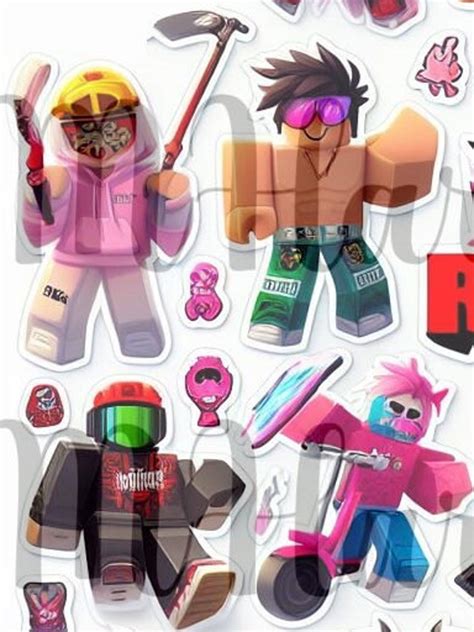 Roblox Charasters Stickers に対する画像結果