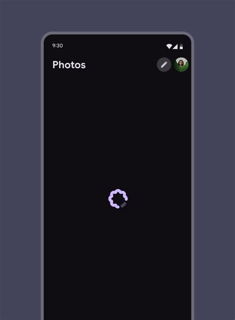 ProgressIndicator Android に対する画像結果