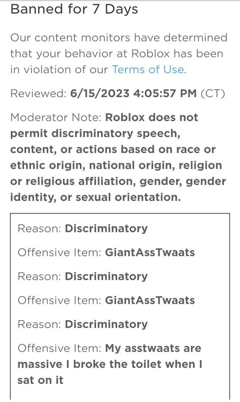 Image result for Perm Ban On Roblox