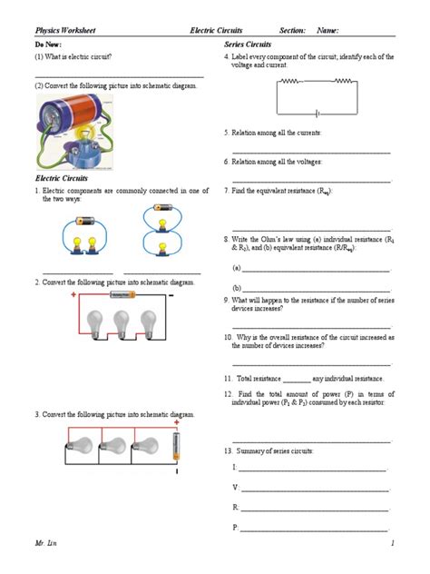 Image result for Printable Physics Worksheets