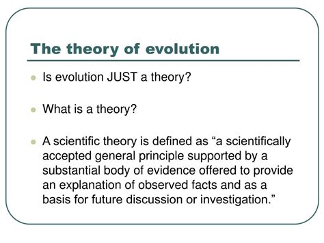 Image result for Scientific Theory of Evolution