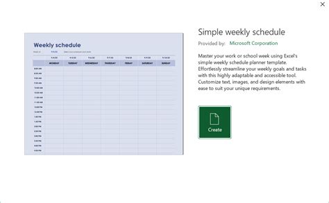 Image result for Make a Schedule Using Excel