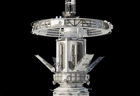 Image result for Damaged Space Station 3D Model