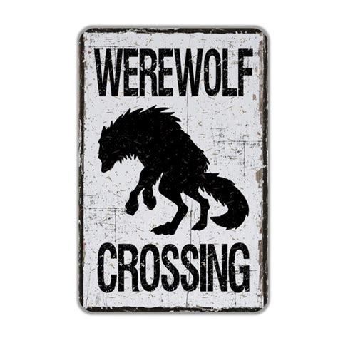 Image result for Werewolf Sign