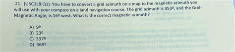 Image result for How to Convert Magnetic Azimuth to Grid
