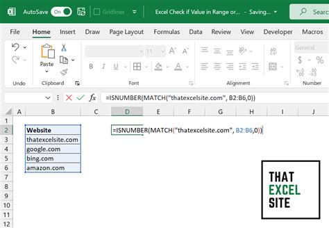 Image result for Excel How to Check If a Value Is in a Column