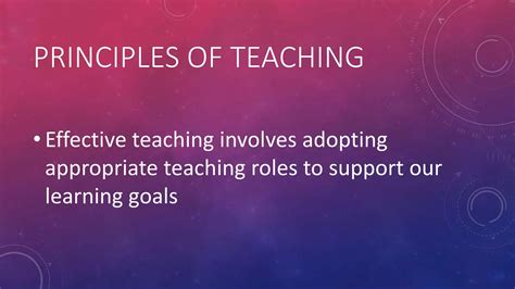 Image result for Principles of Effective Teaching and Learning