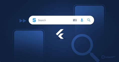 Résultat d’images pour Search Bar in Flutter