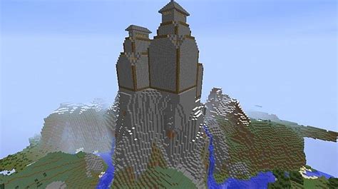 Cliffside Castle Minecraft に対する画像結果