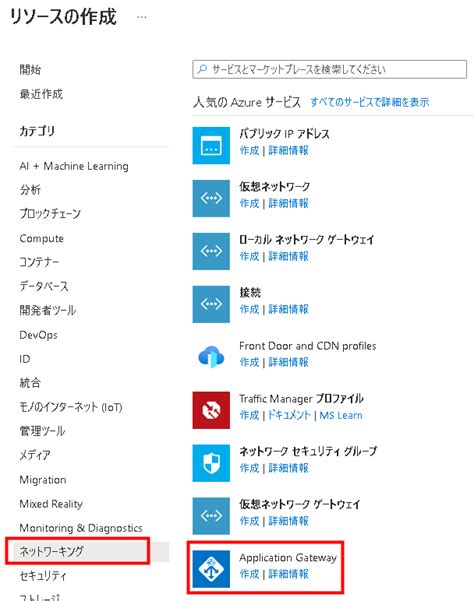 Azure Application Gateway Route Table に対する画像結果
