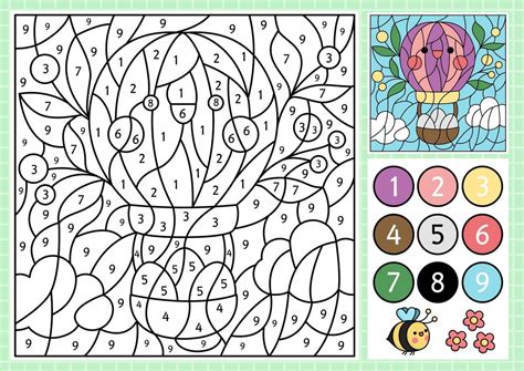 Image result for Color by Number for Kids