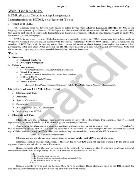 Image result for Internet Technology HTML