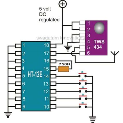 Simple Remote Control Circuit के लिए छवि परिणाम