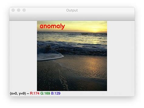 Toradh íomhá ar Anomaly Detection Computer Vision