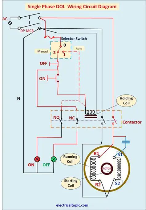 Toradh íomhá ar Direct On Line Control Circuit