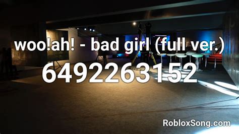 Bad Girls Roblox ID Code に対する画像結果