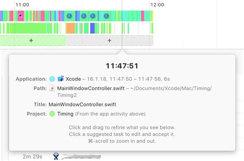 Toradh íomhá ar Timeline App Xcode
