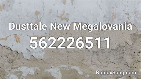 Toradh íomhá ar Dusttale Song Roblox ID