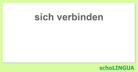 Afbeeldingsresultaten voor Verbinden Konjugation