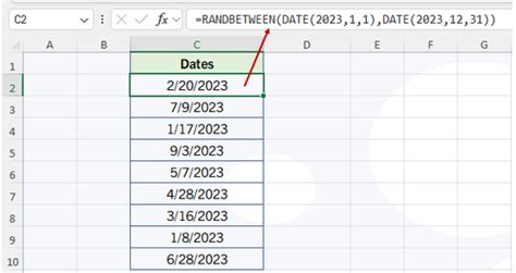 Toradh íomhá ar Between Function Excel